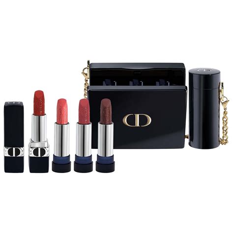 dior lipstick set red lipatick|where to buy Dior lipstick.